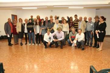 Un momento del recital poético en recuerdo de Luis Natera (Foto Jesús Ruiz Mesa)