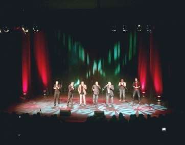 Vocal Siete, en una actuación (Foto TA)