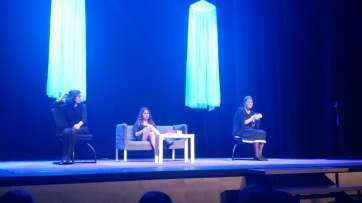 Momento de la representación (Foto TA)