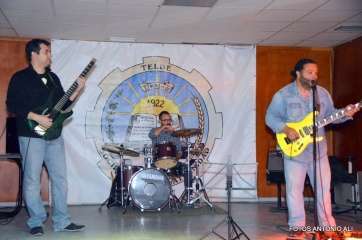 La banda teldense, en un concierto ofrecido en La Fratenidad (Foto Antonio Alí)