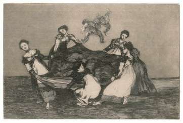 Uno de los grabados de la muestra (Foto TA)