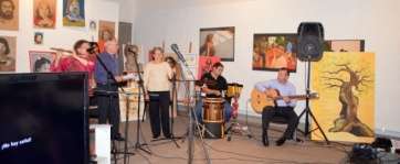 Imagen del evento músico-literario en honor de Sanmao que tuvo lugar a mediados de abril pasado (Foto Antonio Alí)