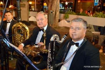 Miembro de la Banda Municipal, en una imagen reciente (Foto Antonio Alí)