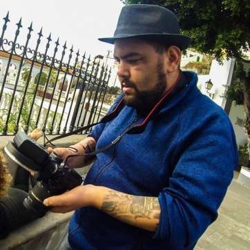 Ado Santana, director de cine (Foto Ado Santana)