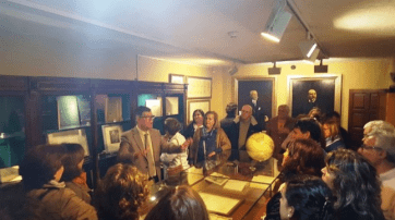 Imagen de una de las rutas guiadas celebradas el pasado sábado en la Casa-Museo de Telde (Foto TA)