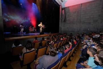 Momento del evento escolar (Foto TA)