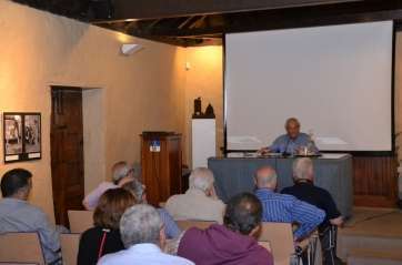 Antonio Cavanillas de Blas, esta noche en la Casa-Museo de Telde (Foto TA)