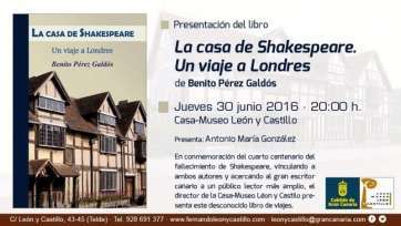 Tarjeta de convocatoria del acto (Foto TA)