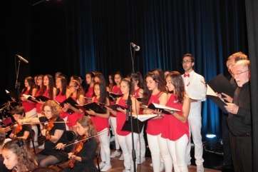 Concierto de la Esmut en Santa Brígida (Foto TA)