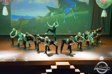 Un momento del espectáculo de danza de La Academia de Telde (Foto La Academia)