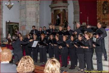 Actuación de Amati en la iglesia de Los Llanos (Foto Ildefonso Rodríguez)