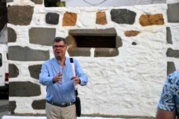 El director de la Casa-Museo León y Castillo y cronista oficial de Telde, Antonio González, oficiará de guía (Foto Jesús Ruiz Mesa)