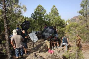 Imagen del rodaje de 