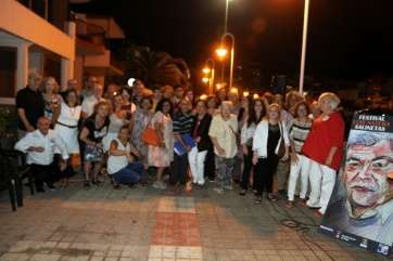 Un momento del festival literario en honor a Luis Natera (Foto Jesús Ruiz Mesa)