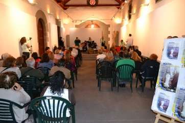 Interior de la ermita de San Pedro Mártir, en una imagen de archivo (Foto TA)