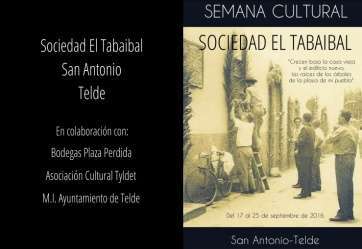 Carátula del díptico promocional (Foto TA)