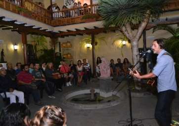 Imagen de la actuación de esta noche (Foto TA)