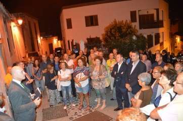 Momento del recorrido de esta noche (Foto TA)