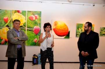 Momento del acto inaugural de la exposición (Foto Antonio Alí)