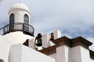 Campanario de la iglesia de San Gregorio (Foto TA)