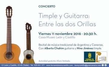 Cartel del concierto (Foto TA)