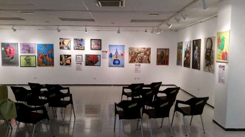 Sala de exposiciones de La Fraternidad (Foto Jesús Ruiz Mesa)