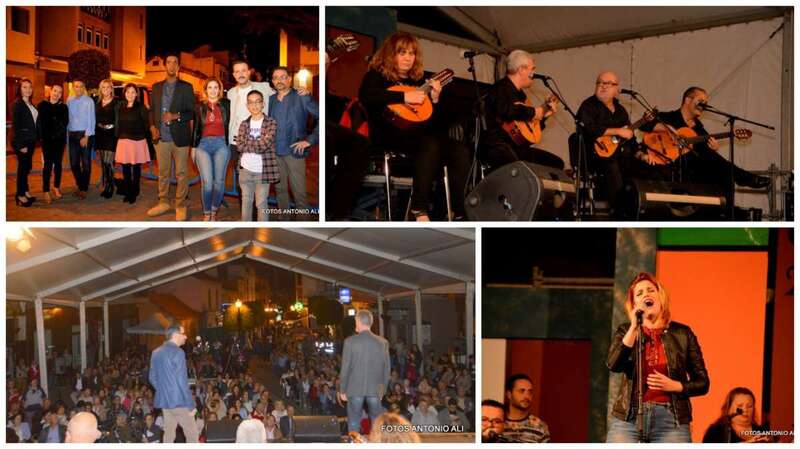 Diferentes momentos del encuentro folclórico (Foto Antonio Alí)