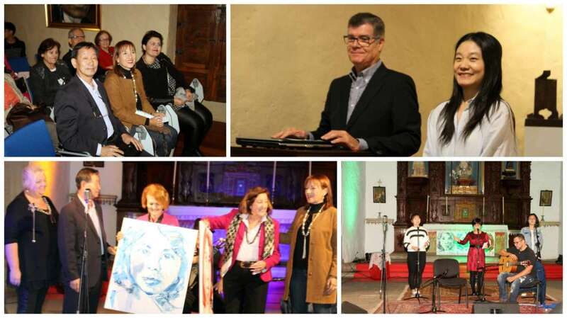 Anoche se celebró un homenaje a la célebre escritora china en Telde (Foto Jesús Ruiz Mesa)