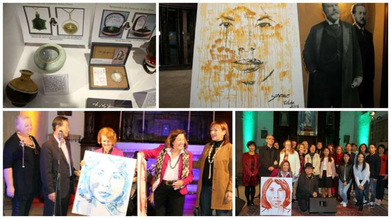 El pasado jueves 24 de noviembre Telde rindió homenaje a la escritora china (Foto Jesús Ruiz Mesa)