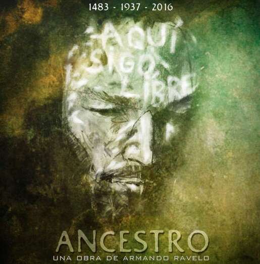 Cartel del estreno de la obra (Foto TA)