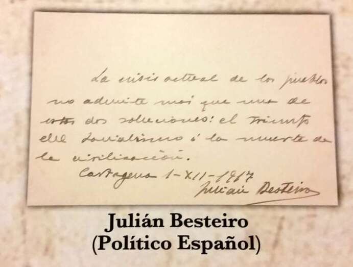 Texto y rúbrica de Julián Besteiros (Foto Jesús Ruiz Mesa)