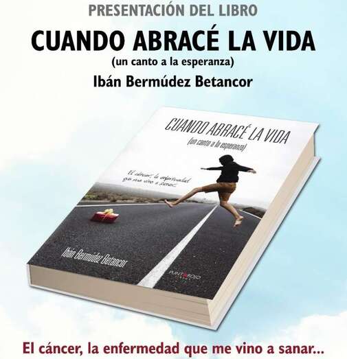 Cartel de la presentación del libro (Foto TA)