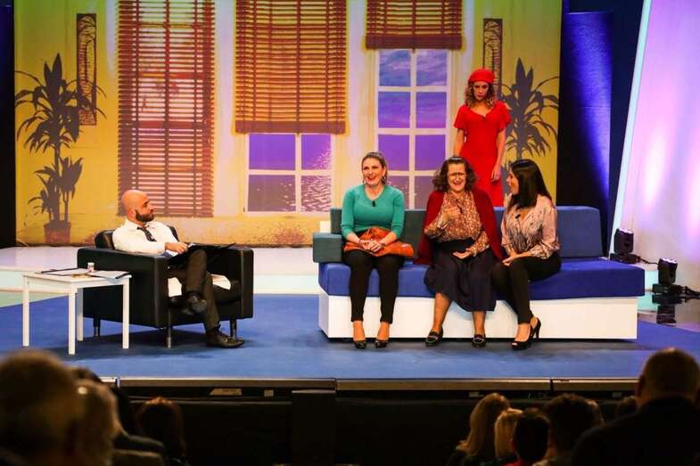 Secuencia de uno de los programas de En otra clave (Foto TA)