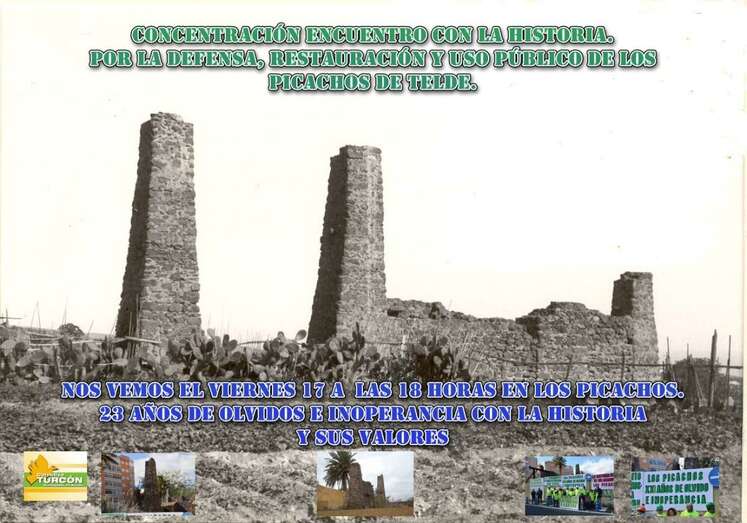 Cartel anunciador de la actividad (Foto TA)