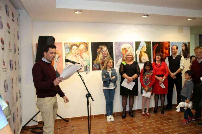 Imagen de la inauguración (Foto Jesús Ruiz Mesa)