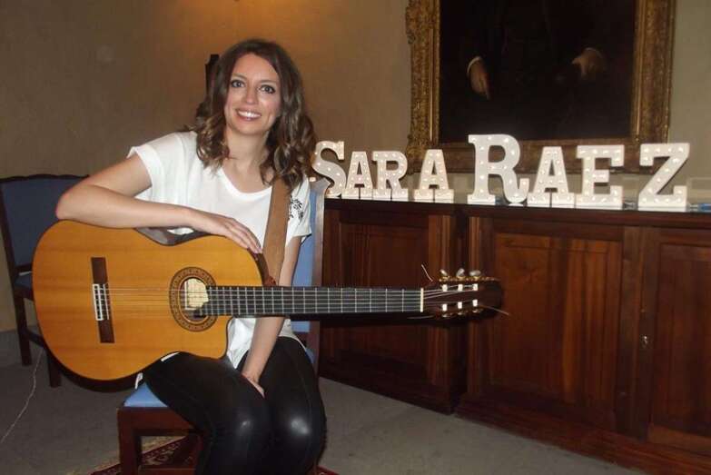 Sara Ráez, anoche en la Casa-Museo León y Castillo (Foto José Manuel García)