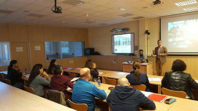 Antonio González durante la conferencia (Foto TA)