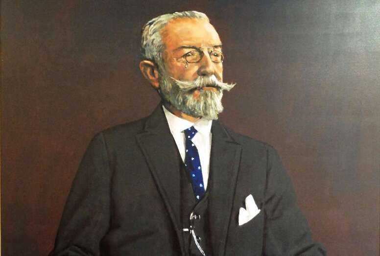 Retrato de Juan de León y Castillo, obra de Alejandro Reino (Foto TA)