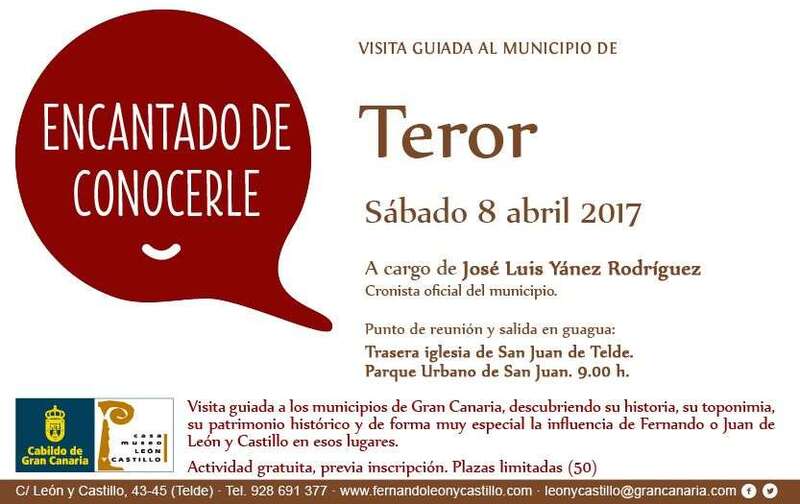 Cartel de la actividad (Foto TA)