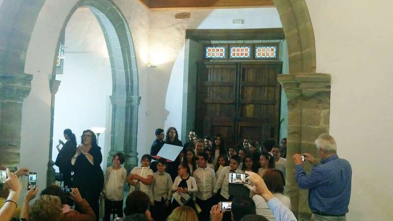 El concierto tuvo lugar en la ermita de San Pedro Mártir (Foto TA)