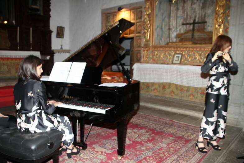 Momento del concierto del pasado viernes por la noche