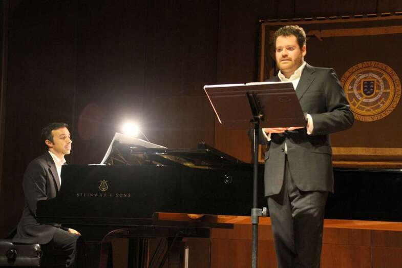 Momento del concierto del pasado jueves 4 de mayo (Foto Jesús Ruiz Mesa)
