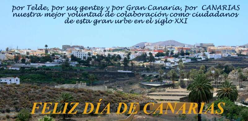 Vista del casco urbano de Telde (Foto Jesús Ruiz Mesa)