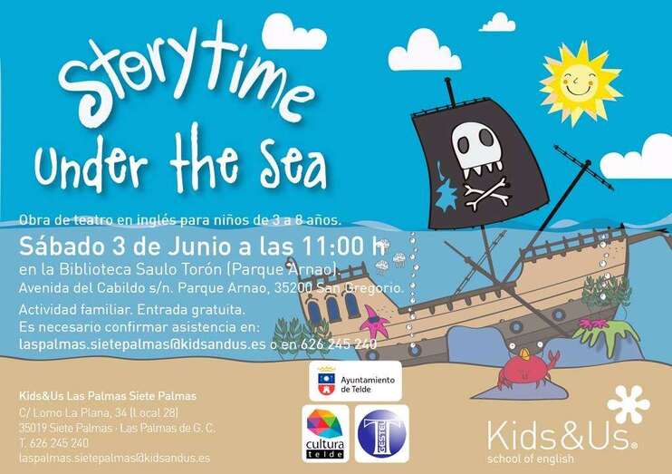 Cartel de la actividad (Foto TA)