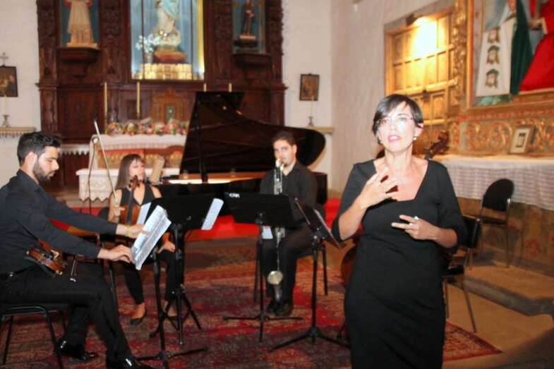 El concierto tuvo lugar el pasado viernes, 2 de junio, en el tempo de San Francisco de Telde (Foto Jesús Ruiz Mesa)