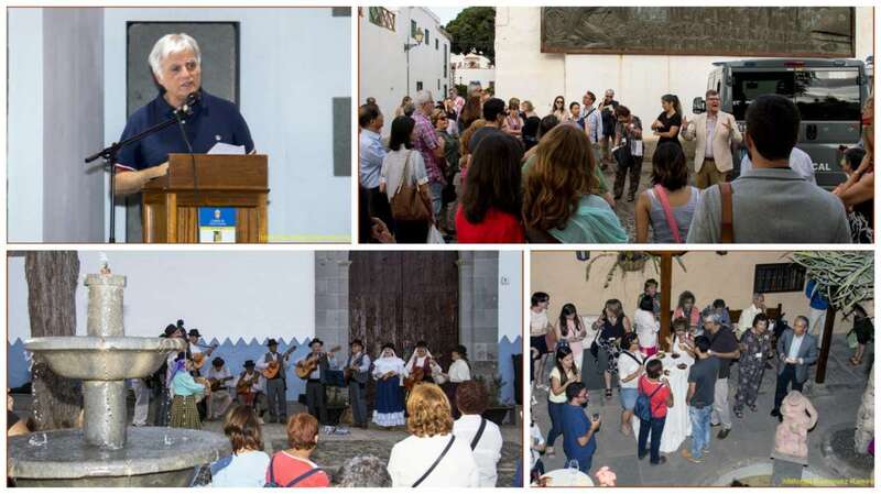 La jornada galdosiana de ayer en Telde (Foto Ildefonso Rodríguez)
