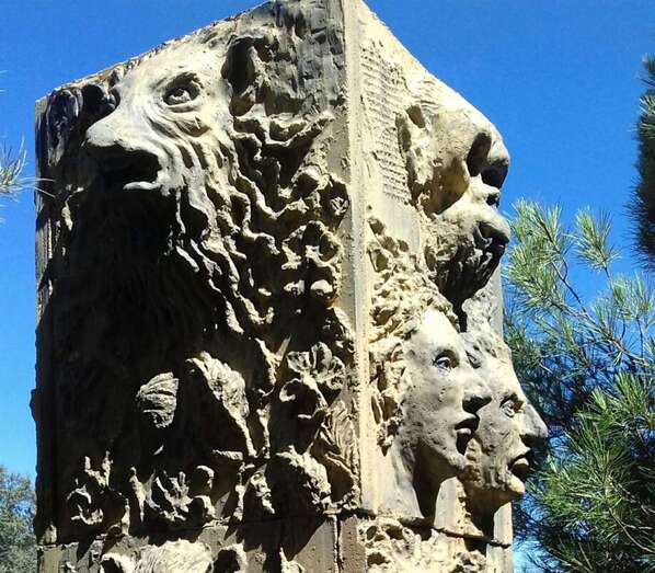 Imagen de una de las obras (Foto TA)