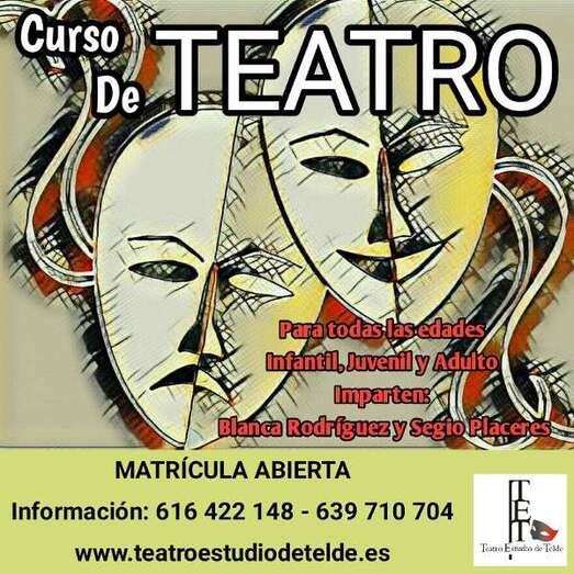 Cartel del nuevo curso (Foto TA)