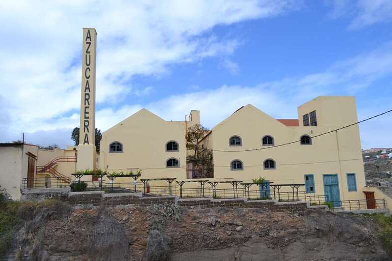 Imagen de la antigua Máquina del Azúcar de Telde (Foto TA)