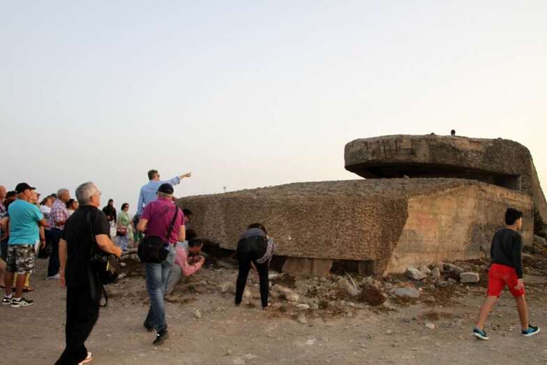 Batería militar de Taliarte (Foto Jesús Ruiz Mesa)